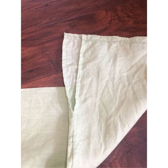 Edward Woman Irish linen lime green TOP Tunic Blouse  size L - Picture 15 of 15